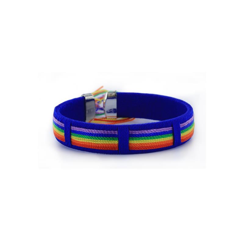 DIVERTY SEX - PULSERA 6 HILOS BANDERA LGBT+