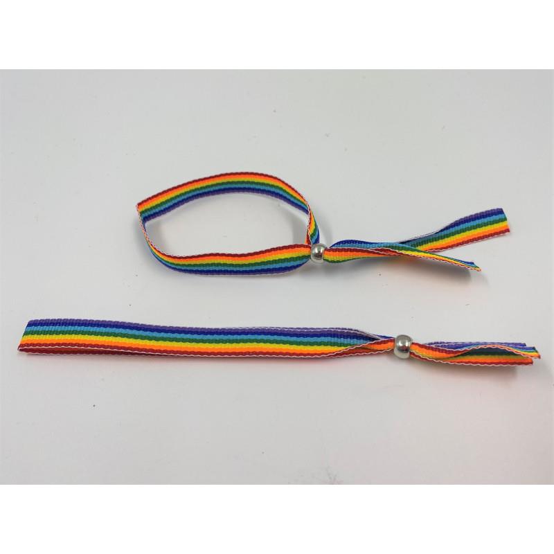 DIVERTY SEX - PULSERA AJUSTABLE BANDERA LGBT+