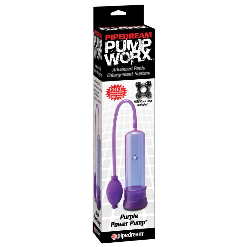PUMPWORX - PUMP WORX SUCCIONADOR DE PENE COLOR PÚRPURA