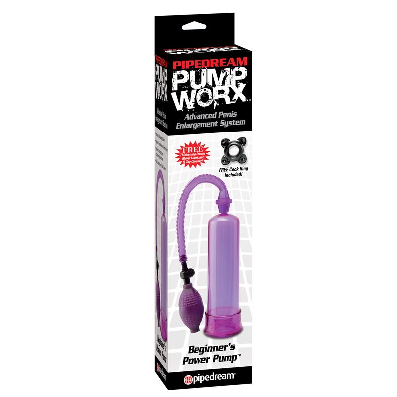 PUMPWORX - PUMP WORX SUCCIONADOR PARA PRINCIPIANTES COLOR PÚRPURA