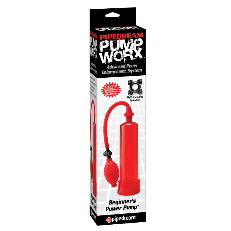 PUMPWORX - PUMP WORX SUCCIONADOR PARA PRINCIPIANTES COLOR ROJO