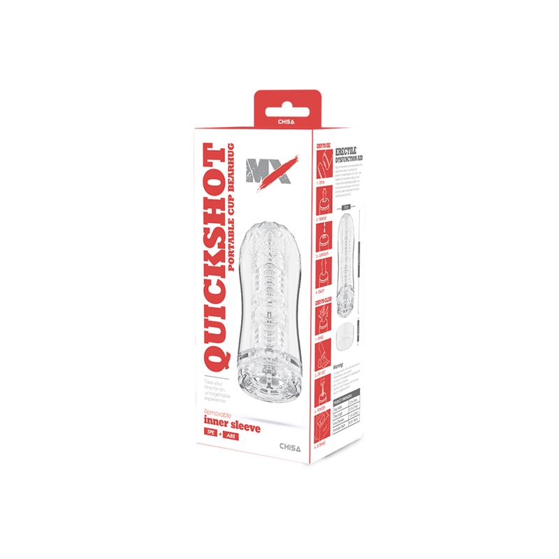 CHISA - QUICKSHOT PORTABLE CUP BEARHUG MASTURBADOR