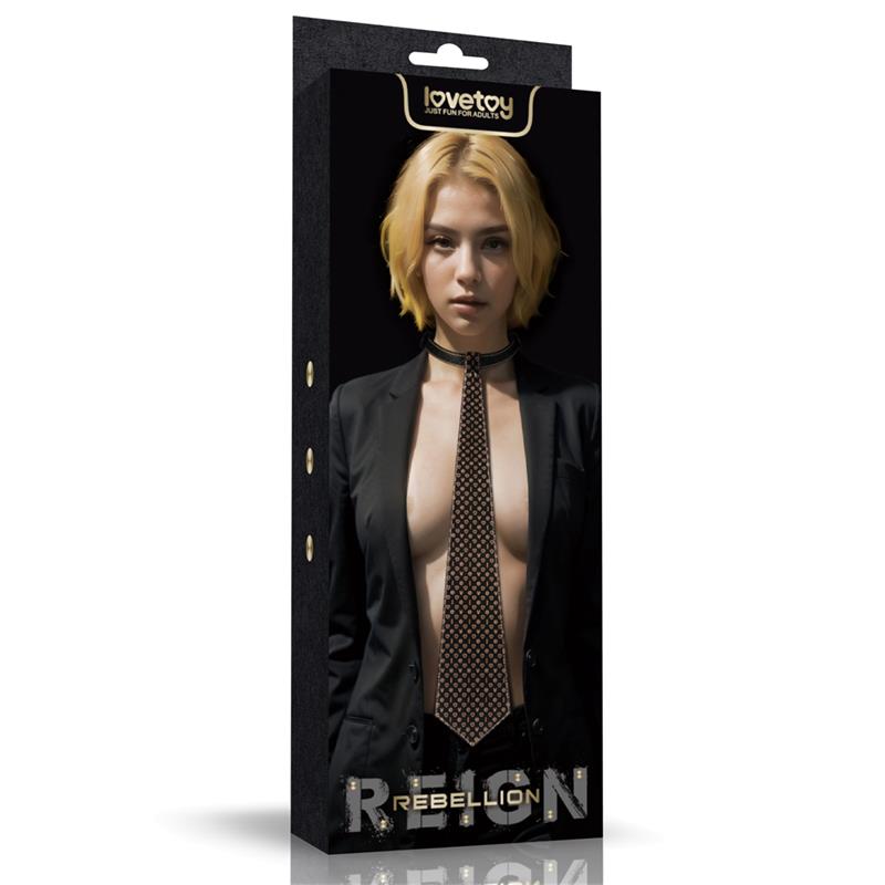 LOVETOY - REBELLION REIGN CORBATA DE COLLAR