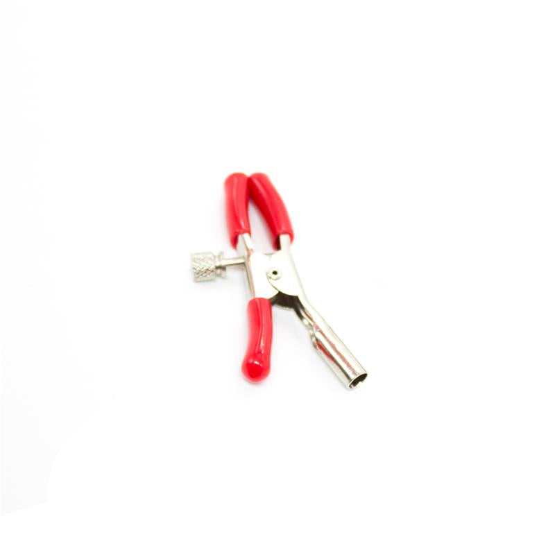 LATETOBED BDSM LINE - RECAMBIO PINZA PARA PEZONES DE METAL ROJO