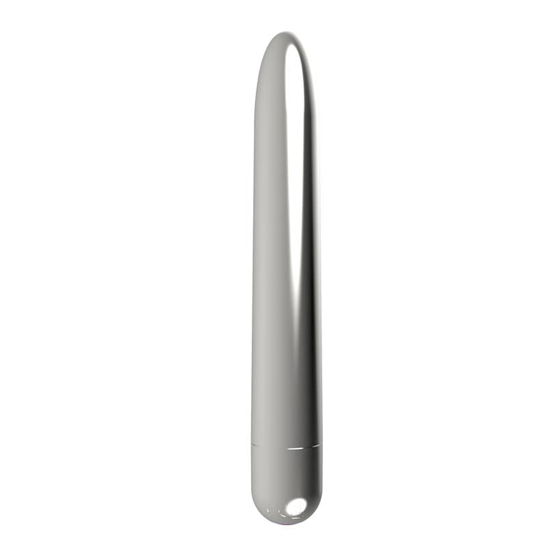 LATETOBED - RENEE VIBRADOR 10 FUNCIONES 18,5 CM USB PLATA