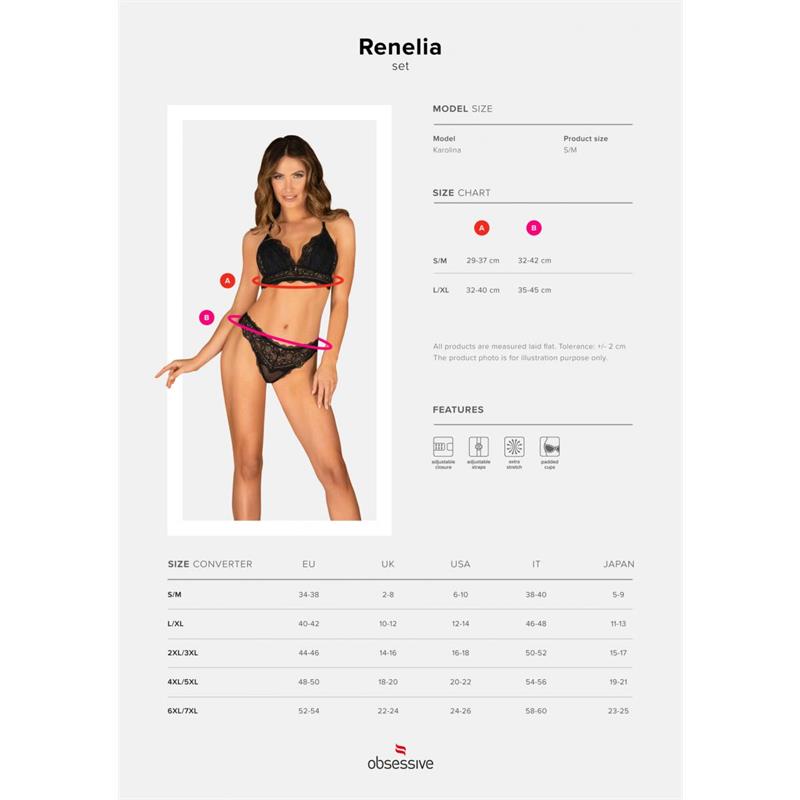OBSESSIVE - RENELIA SET DE 2 PIEZAS
