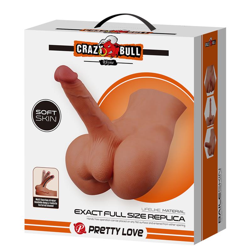 CRAZY BULL - RHYNE MASTURBADOR PENE Y ANO 2.43 KG