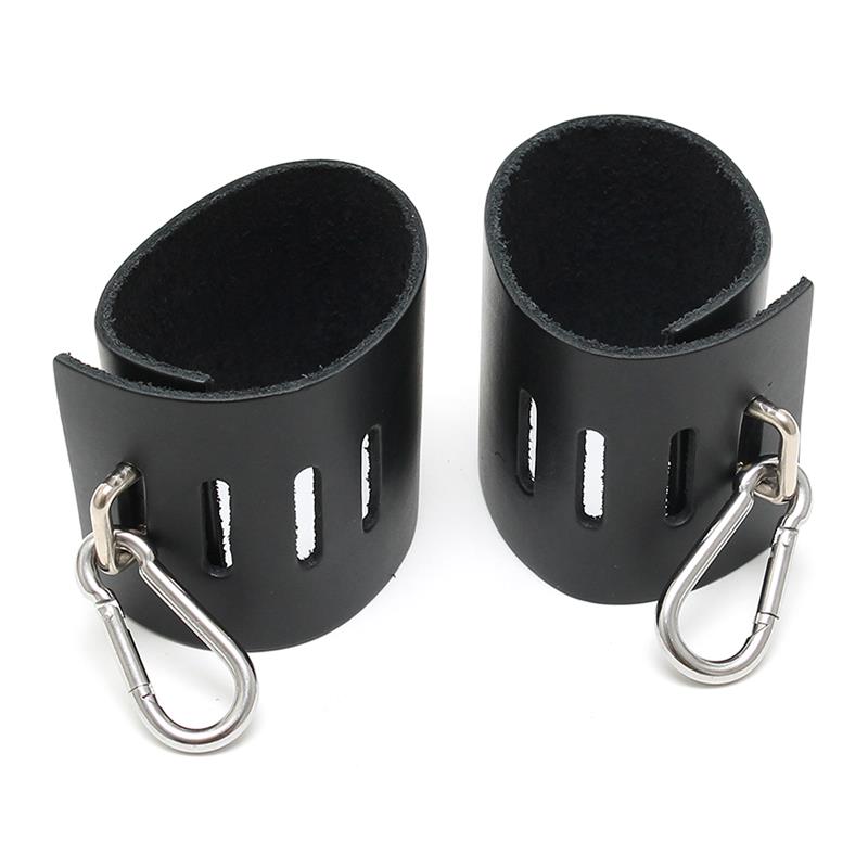 BONDAGE PLAY - ESPOSAS DE CUERO AJUSTABLES