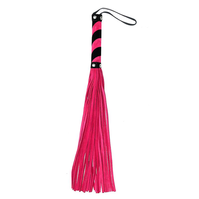 BONDAGE PLAY - FLOGGER ROSA 44 CM
