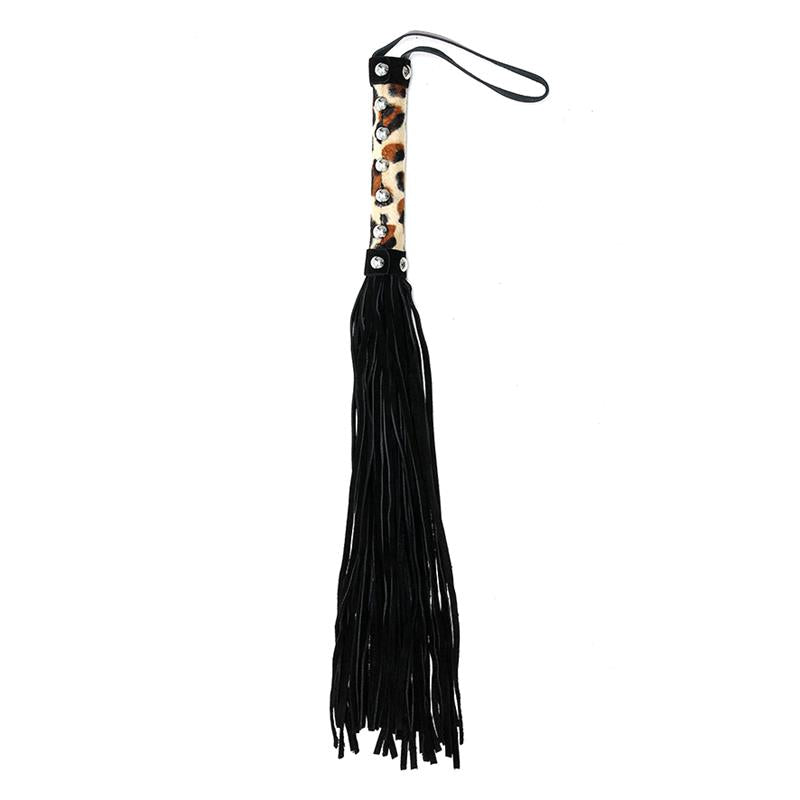 BONDAGE PLAY - FLOGGER LEOPARDO 44 CM