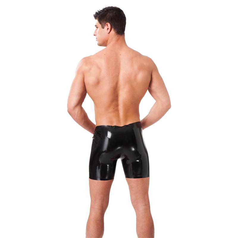 LATEX PLAY - PANTALÓN CORTO LÁTEX