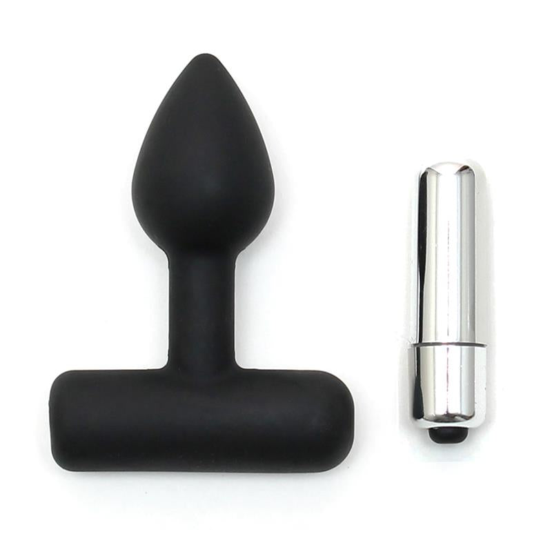 LATEX PLAY - PLUG ANAL CON BALA VIBRADORA