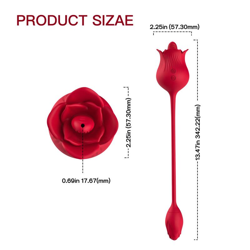 URBAN SKY - ROSA CON LICKING Y HUEVO VIBRADOR USB