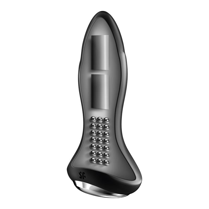 SATISFYER - ROTATOR PLUG 1+ PLUG ANAL CON APP USB