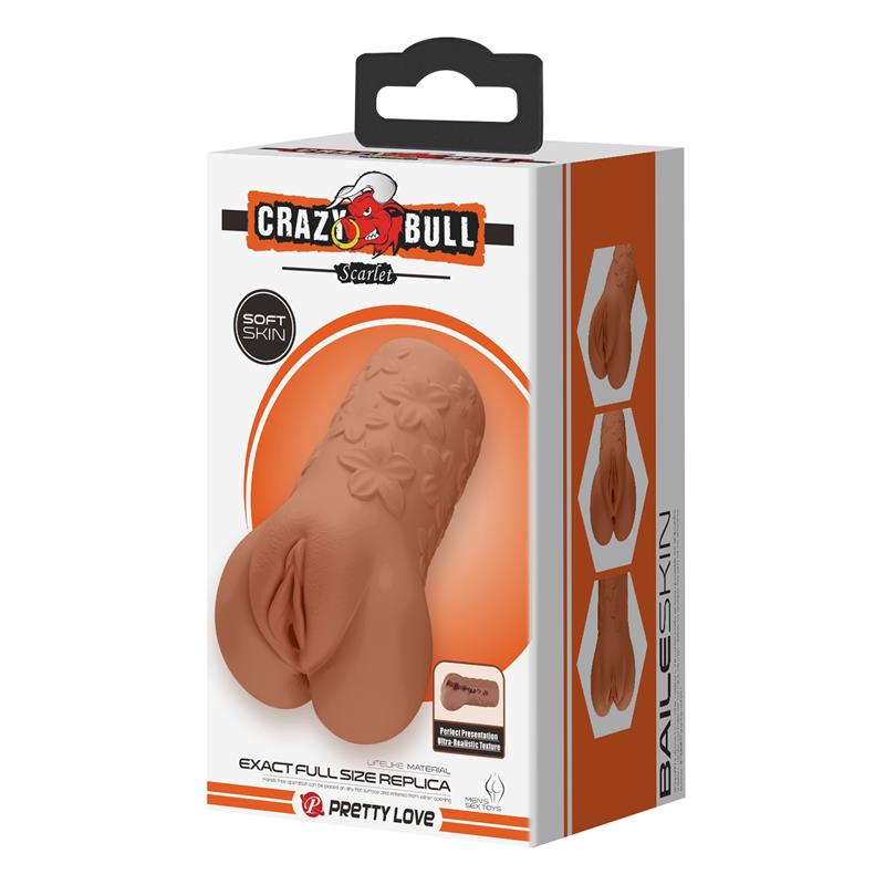 CRAZY BULL - SCARLET MASTURBADOR VAGINA Y ANO