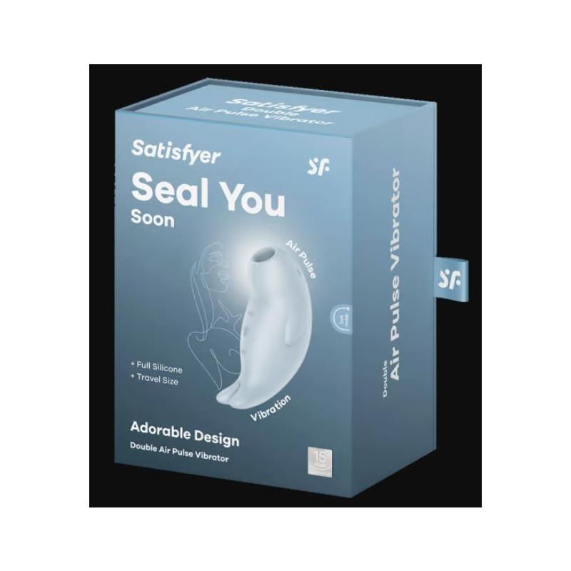 SATISFYER - SEAL YOU SOON SUCCIONADOR Y VIBRADOR