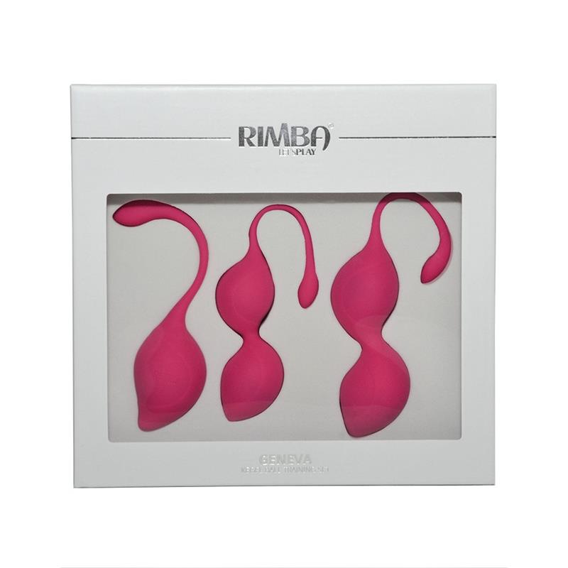 RIMBA TOYS - SET DE 3 BOLAS KEGE GENEVA ROSA