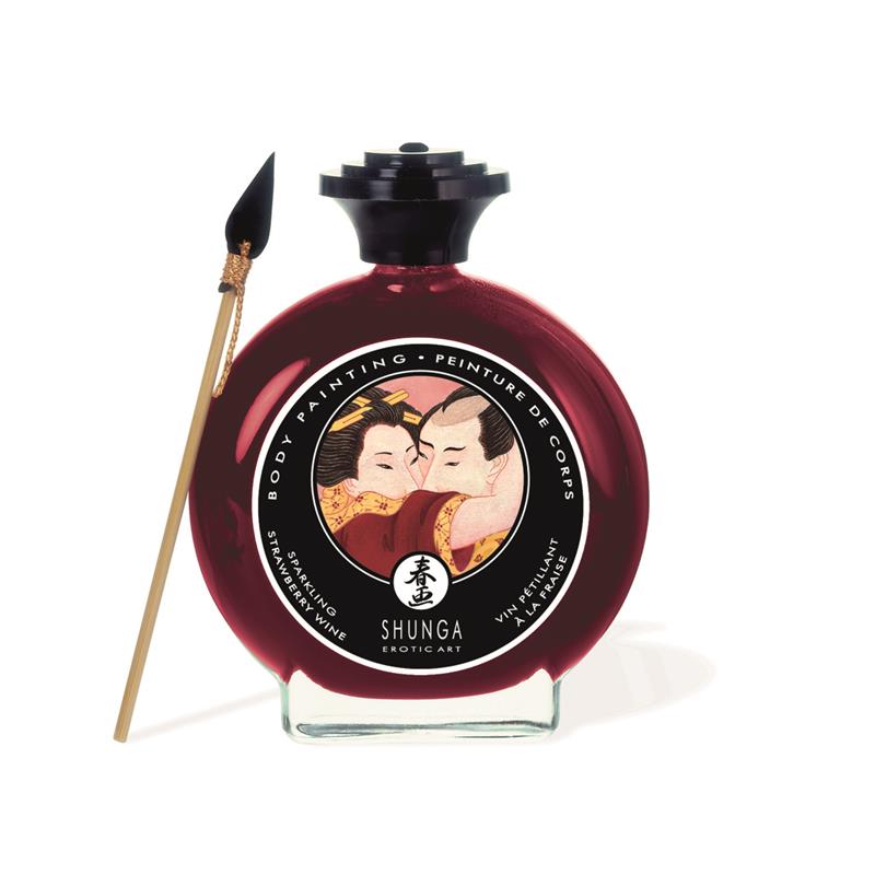 SHUNGA - PINTURA BESABLE SABOR VINO DE FRESA