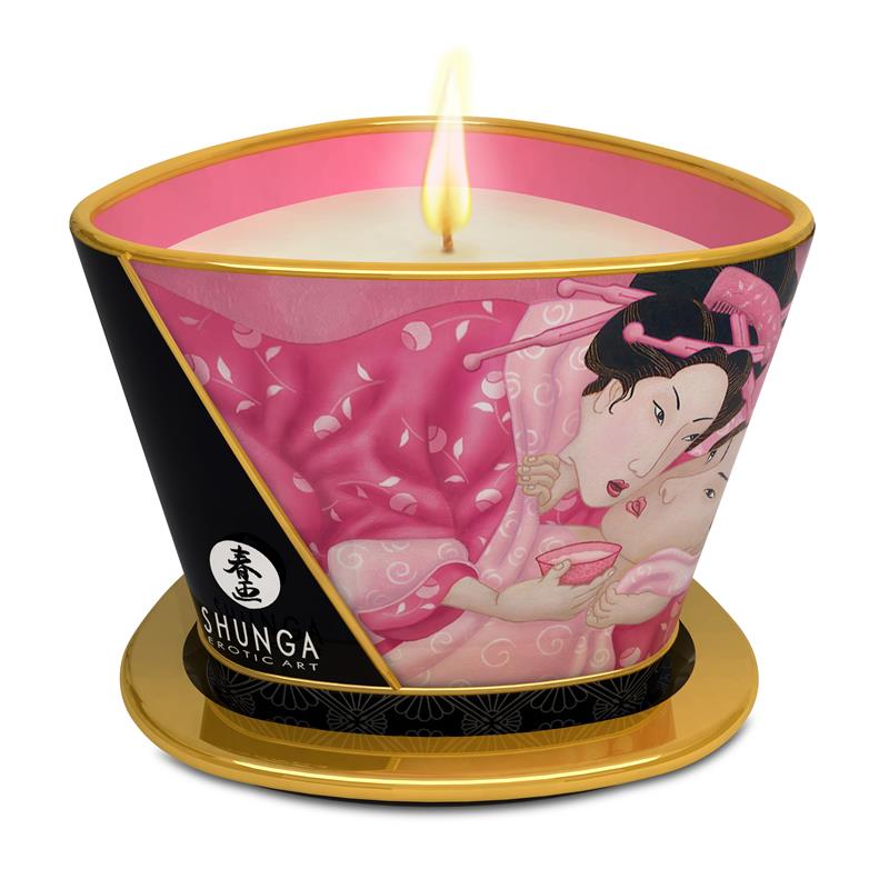 SHUNGA - VELA DE MASAJE ROSA