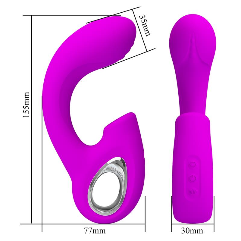 PRETTYLOVE - SIBEL VIBRADOR CON FUNCIÓN DE GOLPETEO