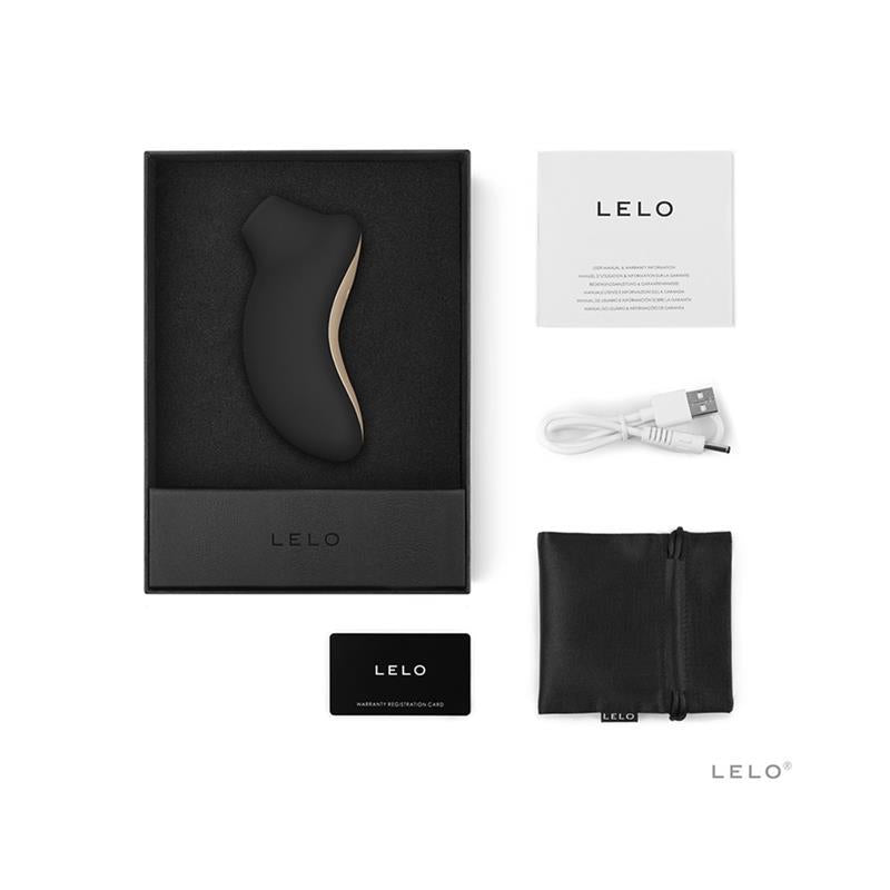 LELO - SONA SUCCIONADOR DE CLÍTORIS NEGRO