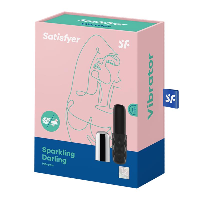 SATISFYER - SPARKLING DARLING BALA VIBRADOR GOLD