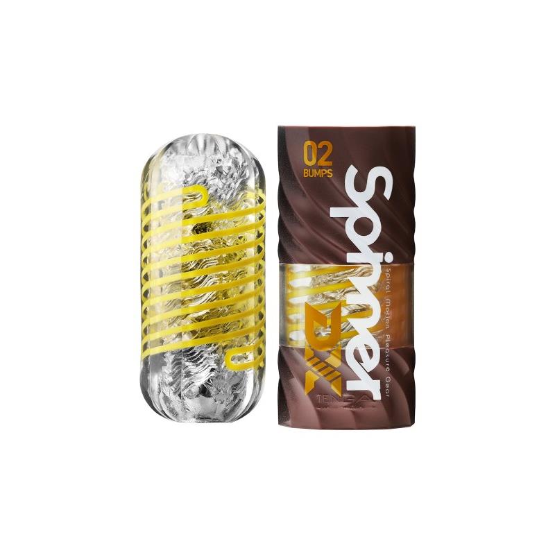 TENGA - SPINNER DX 02 BUMPS MASTURBADOR