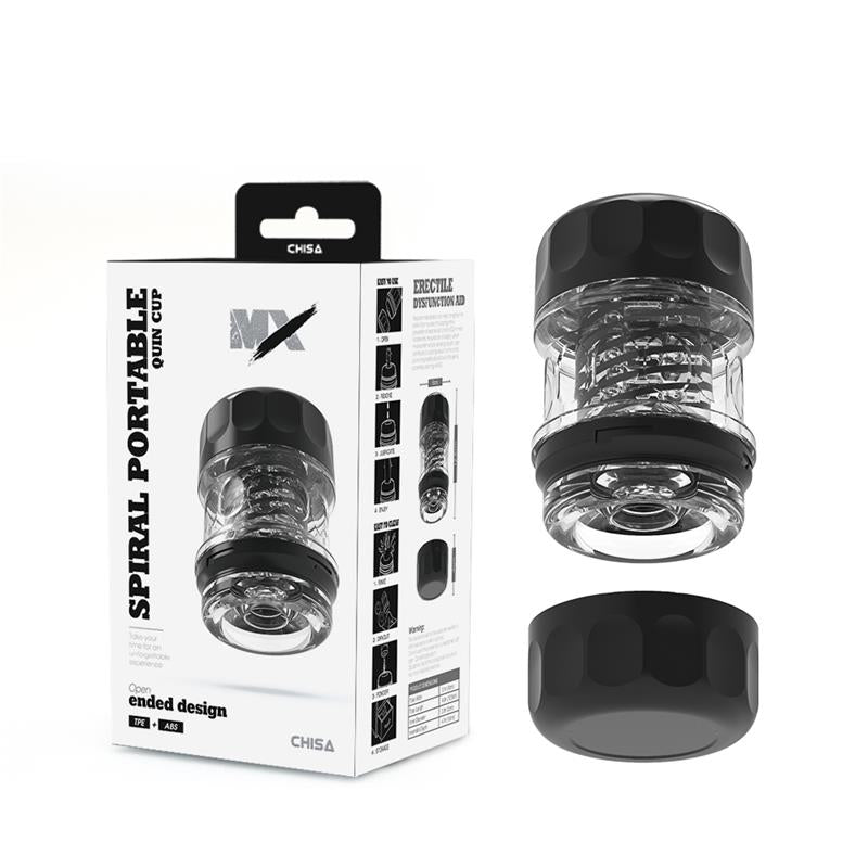CHISA - SPIRAL PORTABLE QUIN CUP MASTURBADOR MASCULINO