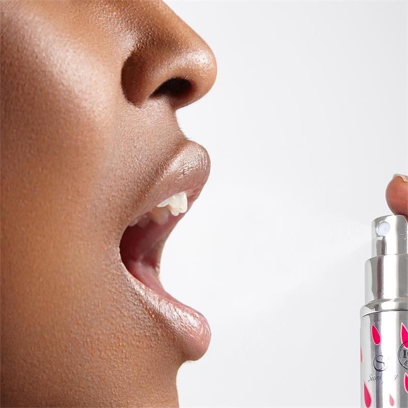 SECRET PLAY - SPRAY SEXO ORAL WET MOUTH FRESA ÁCIDA 11 GR