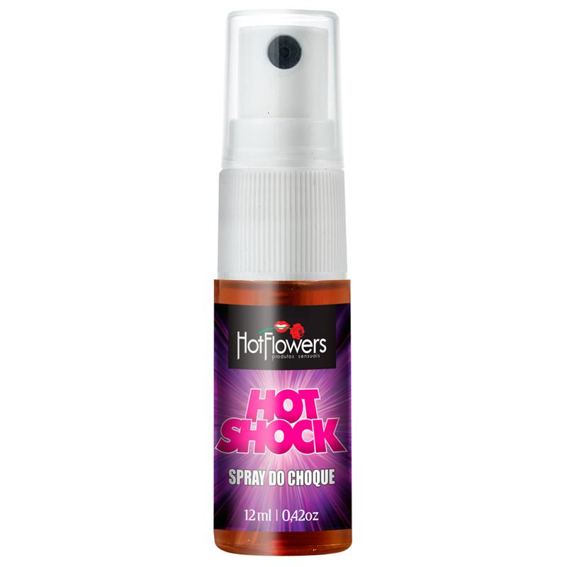 HOT FLOWERS - SPRAY VIBRADOR HOT SHOCK 12 ML