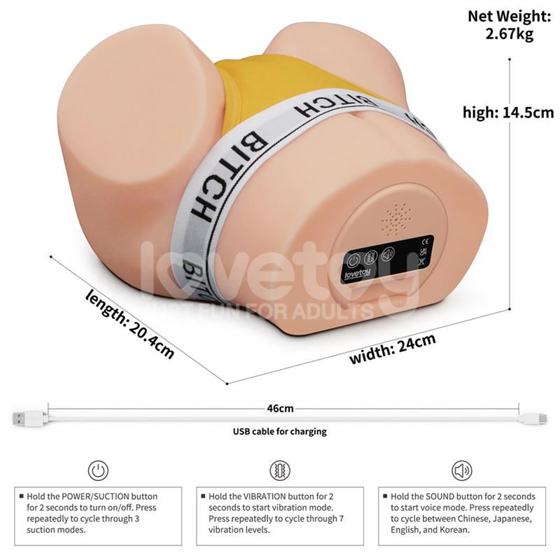 LOVETOY - STREETGIRLS SENSATION PULSE CON VIBRACIÓN Y GEMIDOS