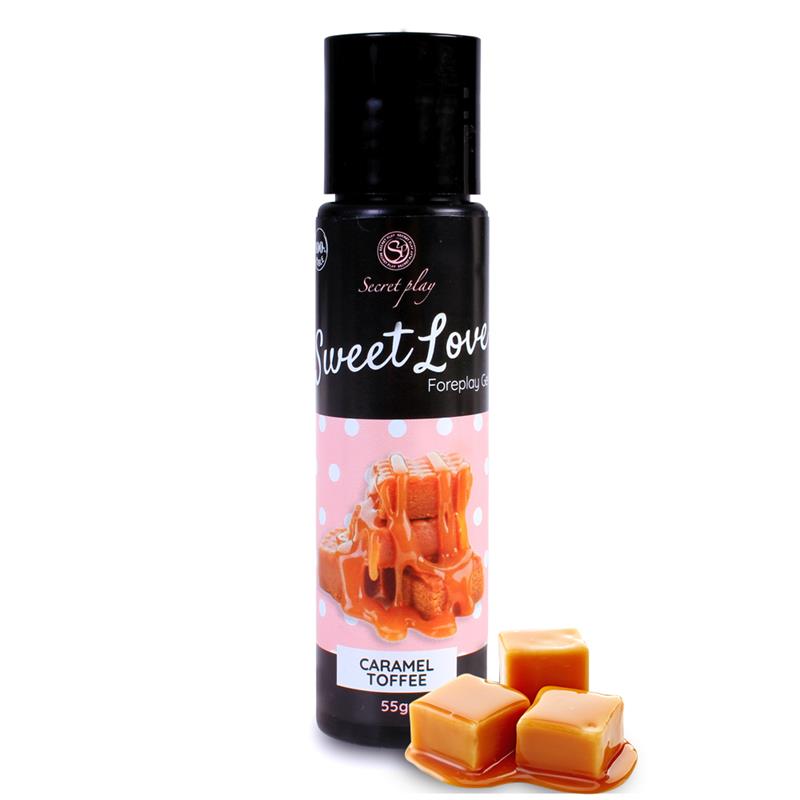 SECRET PLAY - SWEET LOVE LUBRICANTE CARAMELO TOFFEE 60 ML