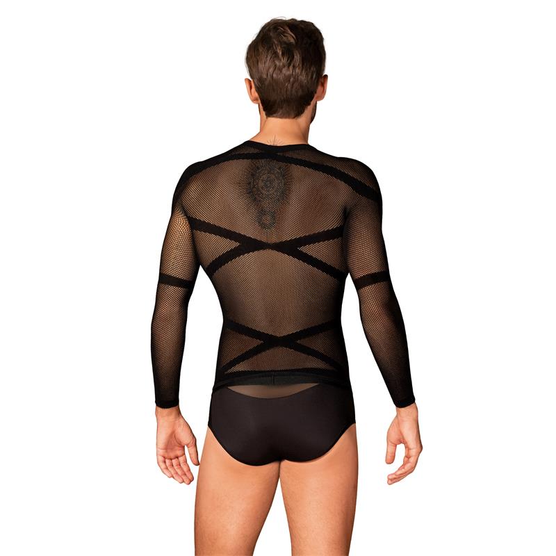 OBSESSIVE - T101 CAMISETA MANGA LARGA SEMI TRANSPARENTE S/M/L