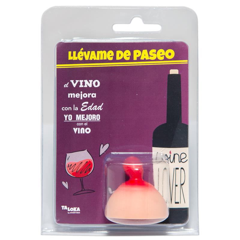 TALOKA - TAPÓN PARA BOTELLA EN FORMA DE PECHO