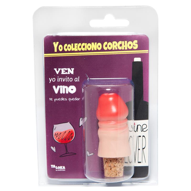 DIVERTY SEX - TAPÓN PARA BOTELLA FORMA DE PENE