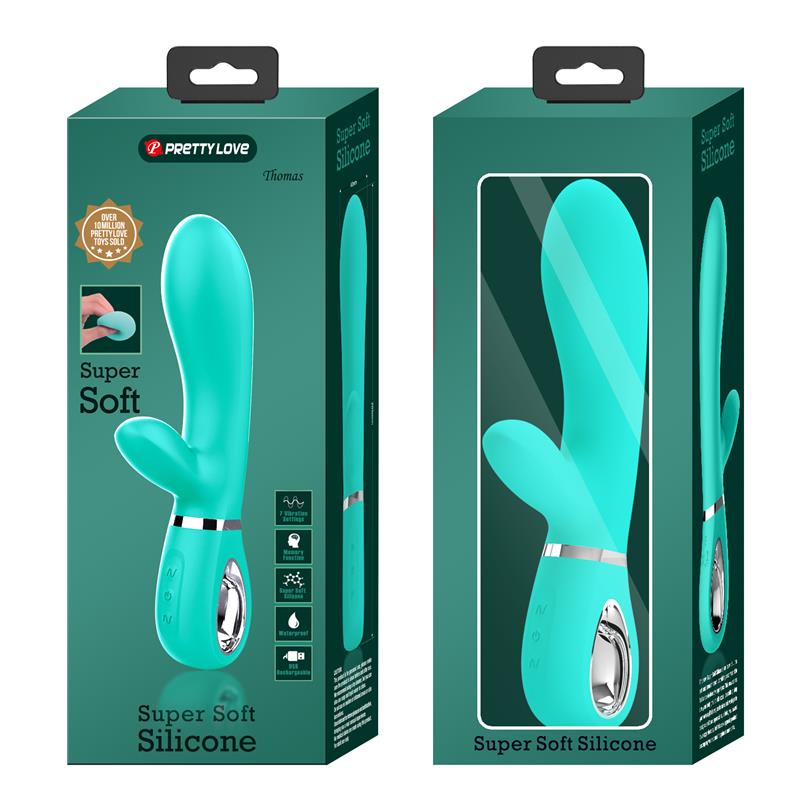 PRETTYLOVE - THOMAS VIBRADOR PUNTO-G AQUA