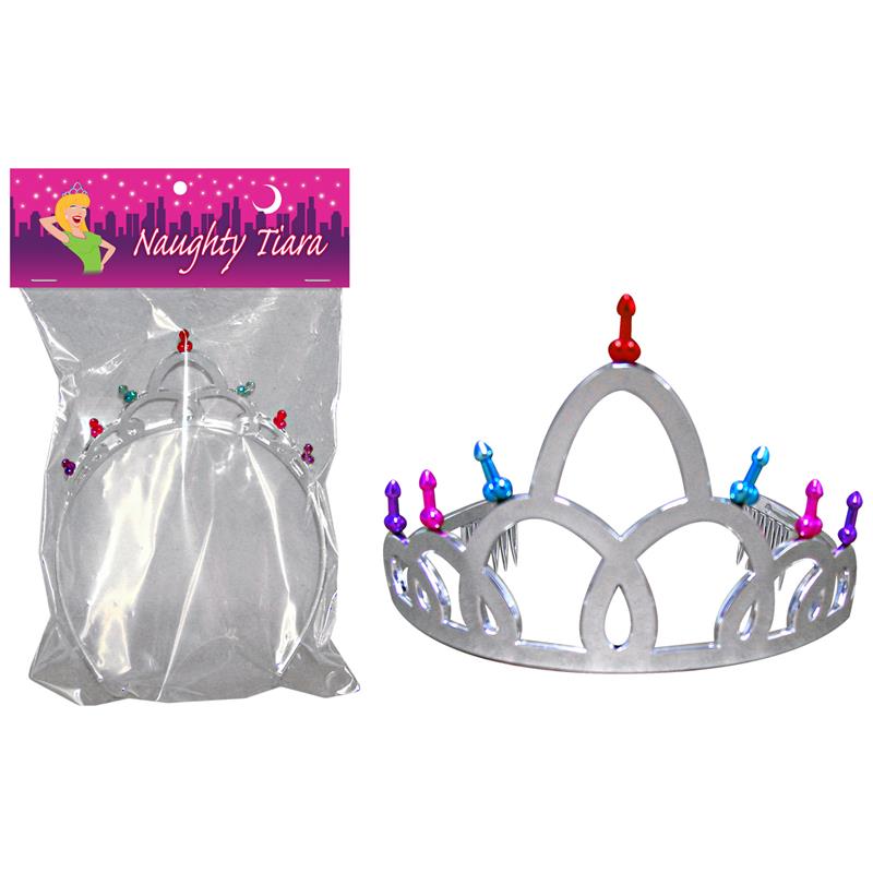 KHEPER GAMES - TIARA CON ADORNOS EN FORMA DE PENE
