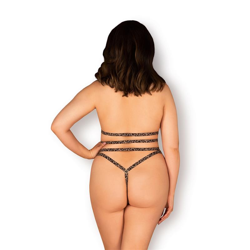 OBSESSIVE - TIGRITA SET DE 2 PIEZAS TALLA XL/XXL