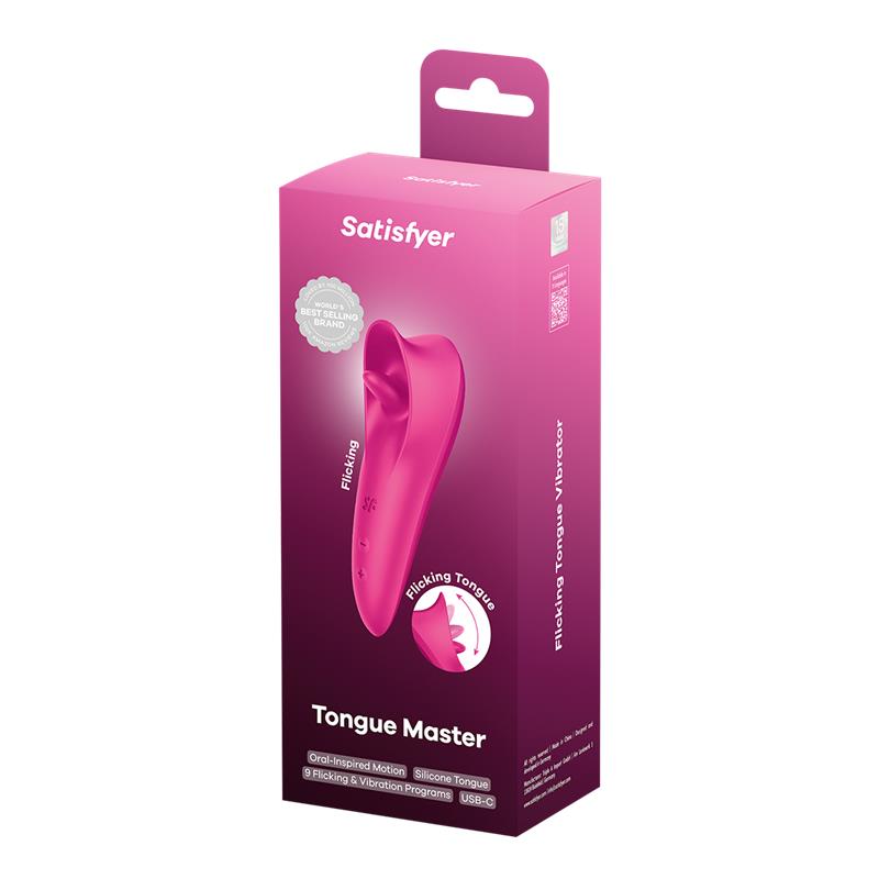 SATISFYER - TONGUE MASTER ROSA