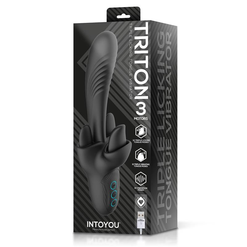 INTOYOU - TRITON VIBRADOR TRIPLE LENGUA