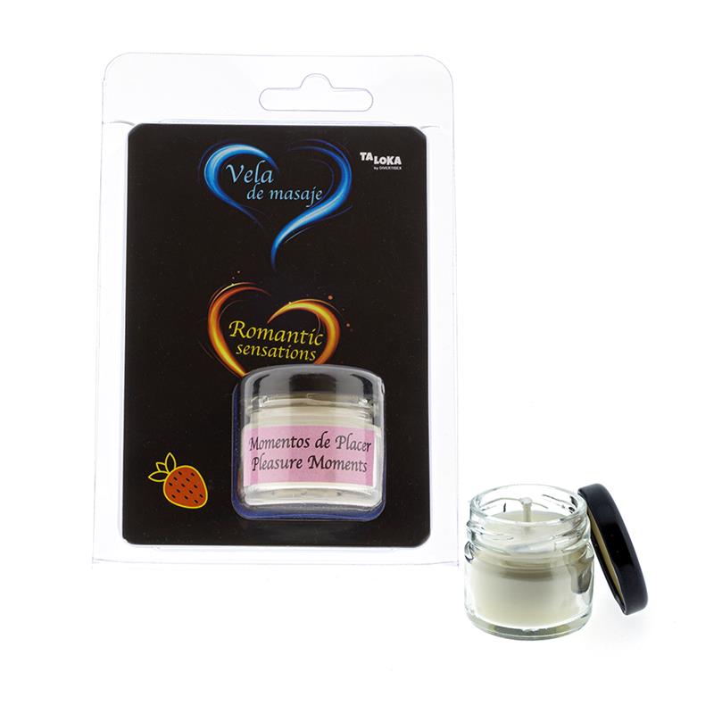 TALOKA - VELA DE MASAJE AROMA FRESA 30 ML