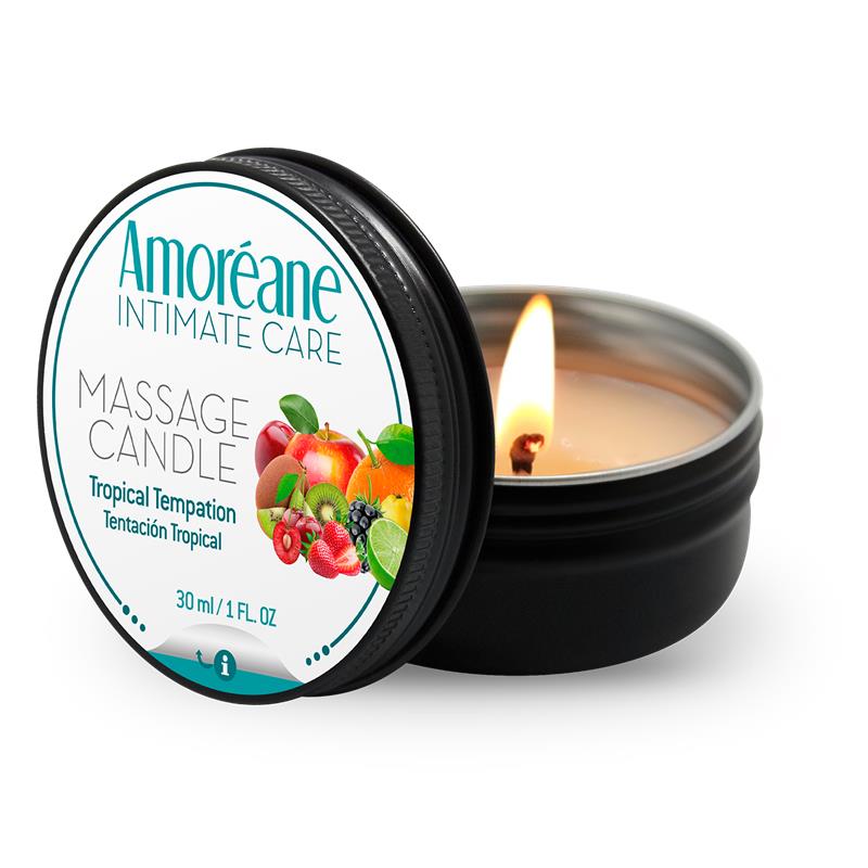 AMOREANE - VELA DE MASAJE TENTACIÓN TROPICAL 30 ML