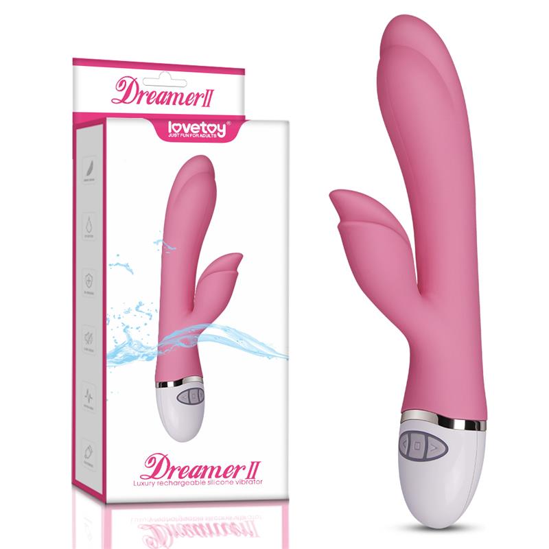LOVETOY - VIBRADOR DREAMER II USB ROSA