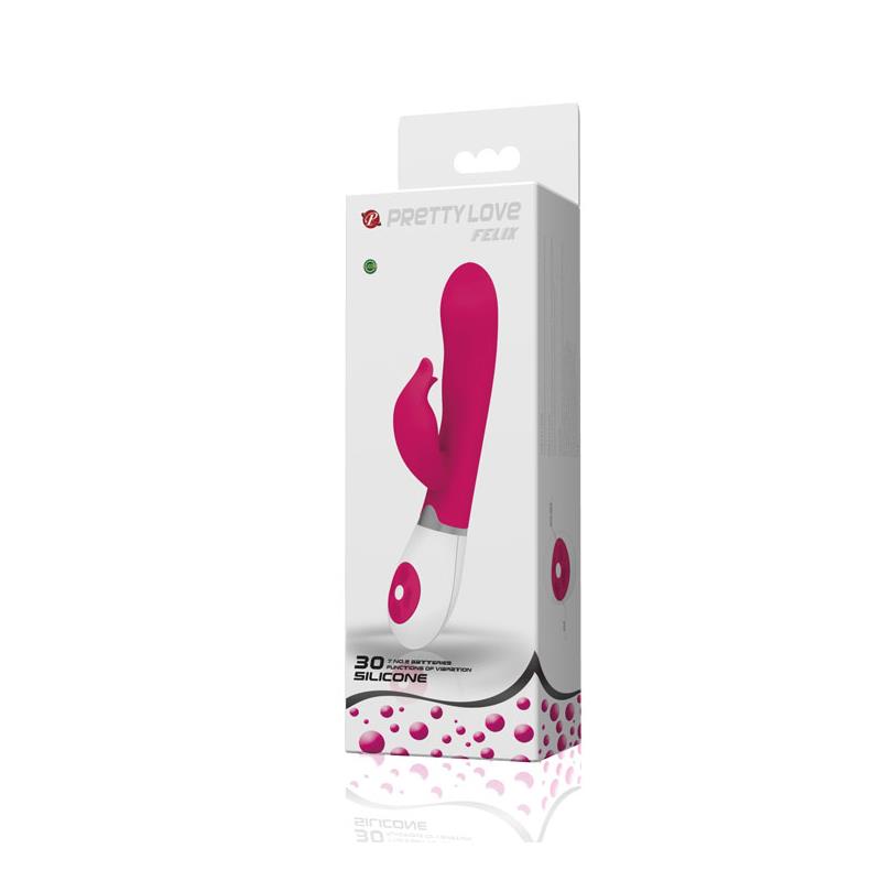 PRETTYLOVE - VIBRADOR FELIX COLOR PÚRPURA