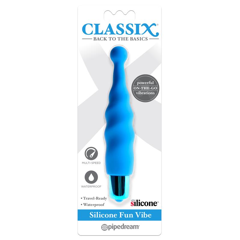 CLASSIX - VIBRADOR FUN VIBE AZUL