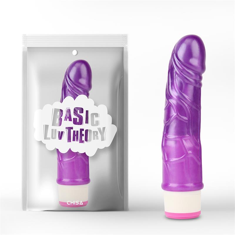 CHISA - VIBRADOR MULTI VELOCIDAD 17.5 CM PÚRPURA