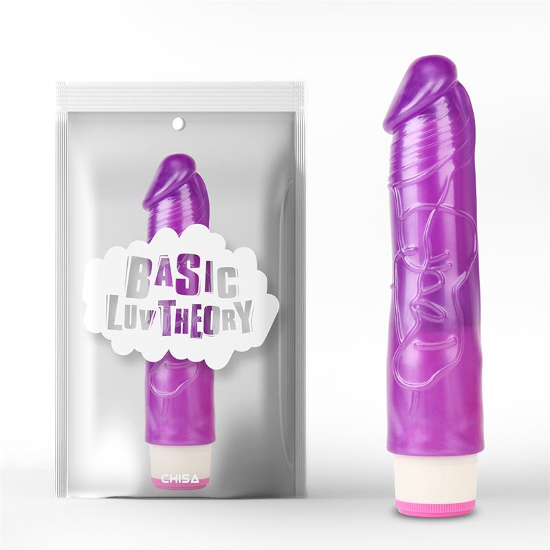 CHISA - VIBRADOR MULTI VELOCIDAD 20.2 CM PÚRPURA