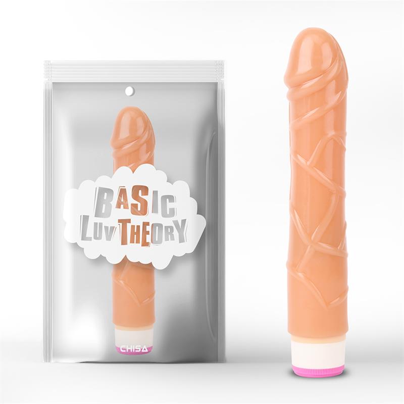 CHISA - VIBRADOR MULTI VELOCIDAD 23 CM NATURAL
