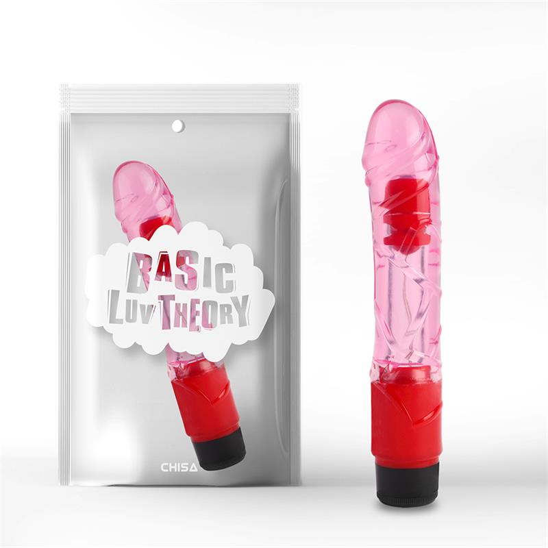 CHISA - VIBRADOR MULTI VELOCIDAD 9 ROJO
