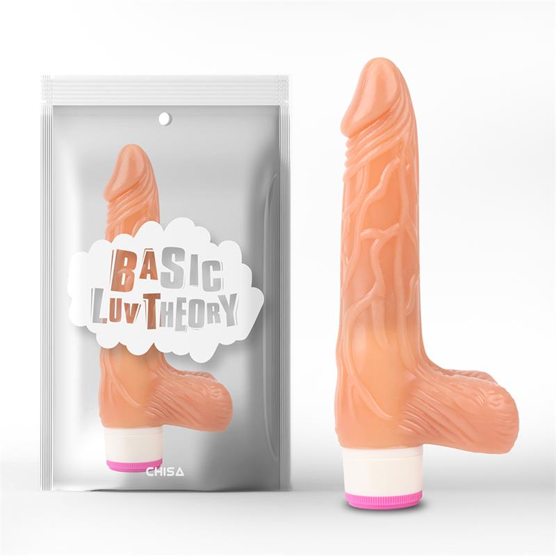 CHISA - VIBRADOR MULTI VELOCIDAD REALISTA 20 CM NATURAL